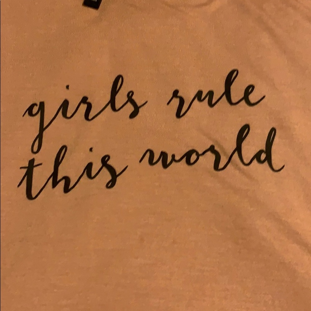 Divide rule Girls Rules the world tee Shirt